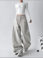 Straight Wide - leg Utility Pants - COPPING THREADS - CT Select