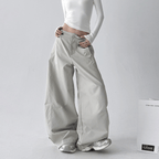 Straight Wide - leg Utility Pants - COPPING THREADS - CT Select