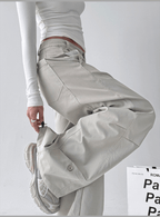 Straight Wide - leg Utility Pants - COPPING THREADS - CT Select