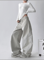 Straight Wide - leg Utility Pants - COPPING THREADS - CT Select