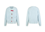 Strawberry Button Cardigan Sweater - COPPING THREADS - AYF