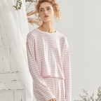 Striped Cotton Lounge Set - COPPING THREADS - CT Dreamscape