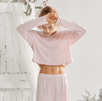 Striped Cotton Lounge Set - COPPING THREADS - CT Dreamscape