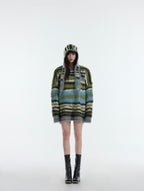 Striped Dopamine Plush Knit Sweater - COPPING THREADS - CT Select
