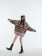 Striped Dopamine Plush Knit Sweater - COPPING THREADS - CT Select