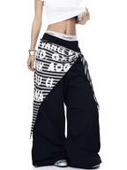 Striped Layered Paratrooper Trousers - COPPING THREADS - CT Select