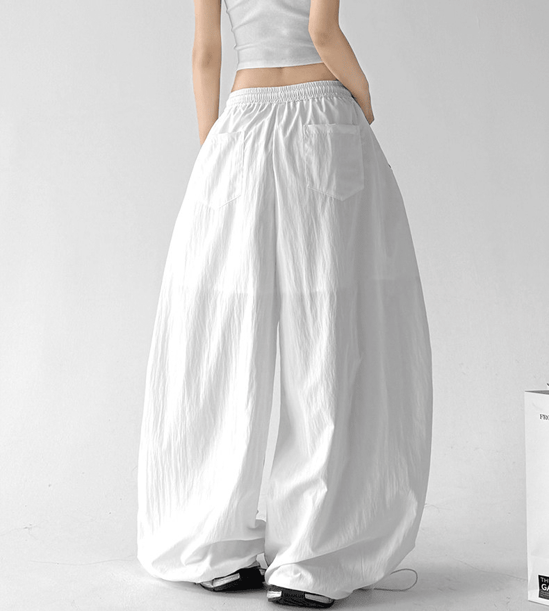 Striped Loose Drawstring Casual Pants - CT6683 - COPPING THREADS - CT Select