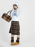 Striped Patchwork Hoodie - COPPING THREADS - CT Coquette