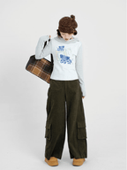 Striped Patchwork Hoodie - COPPING THREADS - CT Coquette