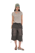 Striped Scarf - Neck Tee - COPPING THREADS - MOROMORO