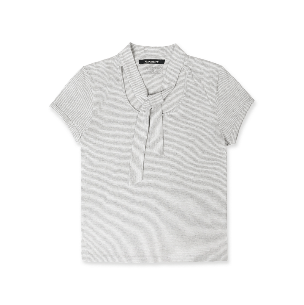 Striped Scarf - Neck Tee - COPPING THREADS - MOROMORO