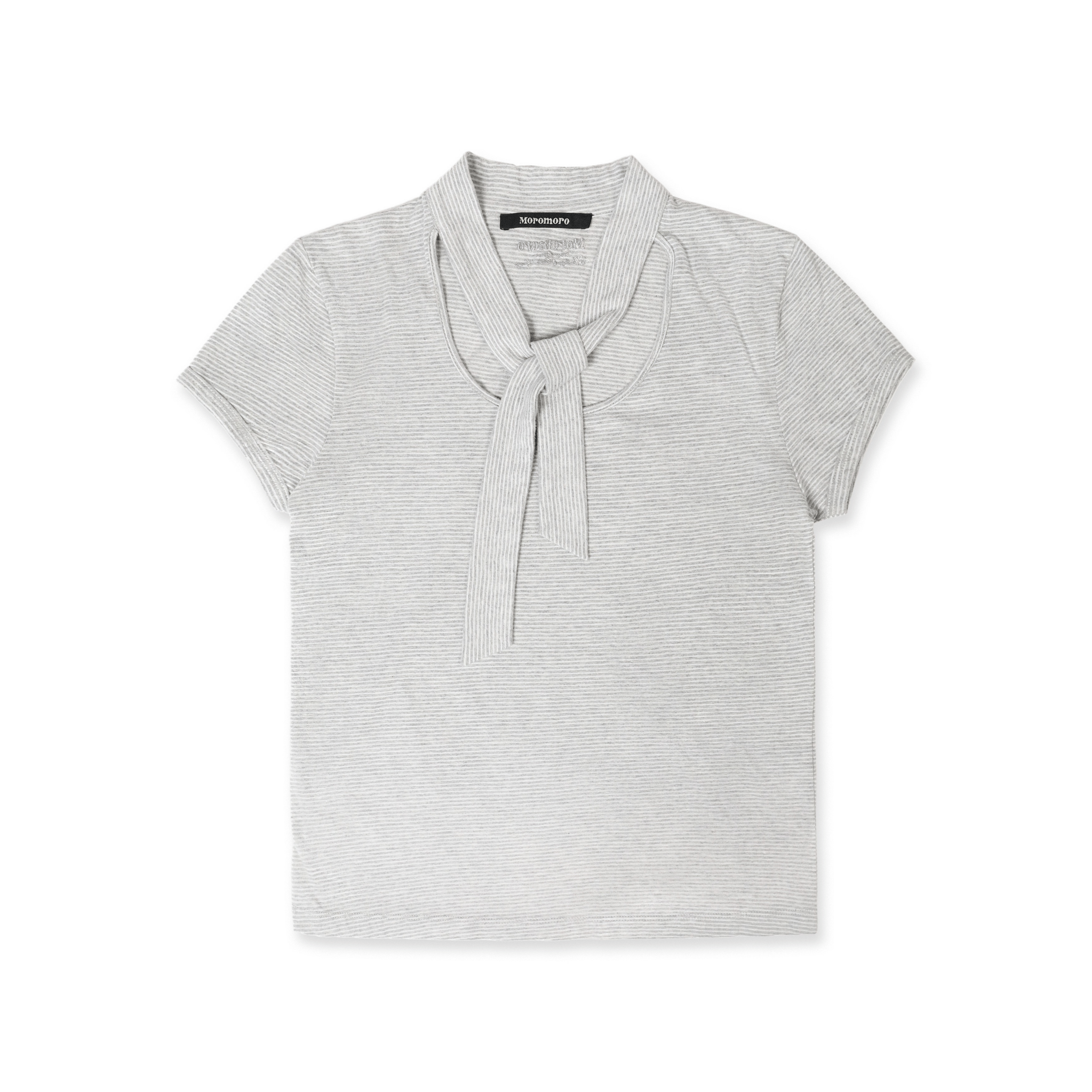 Striped Scarf - Neck Tee - COPPING THREADS - MOROMORO