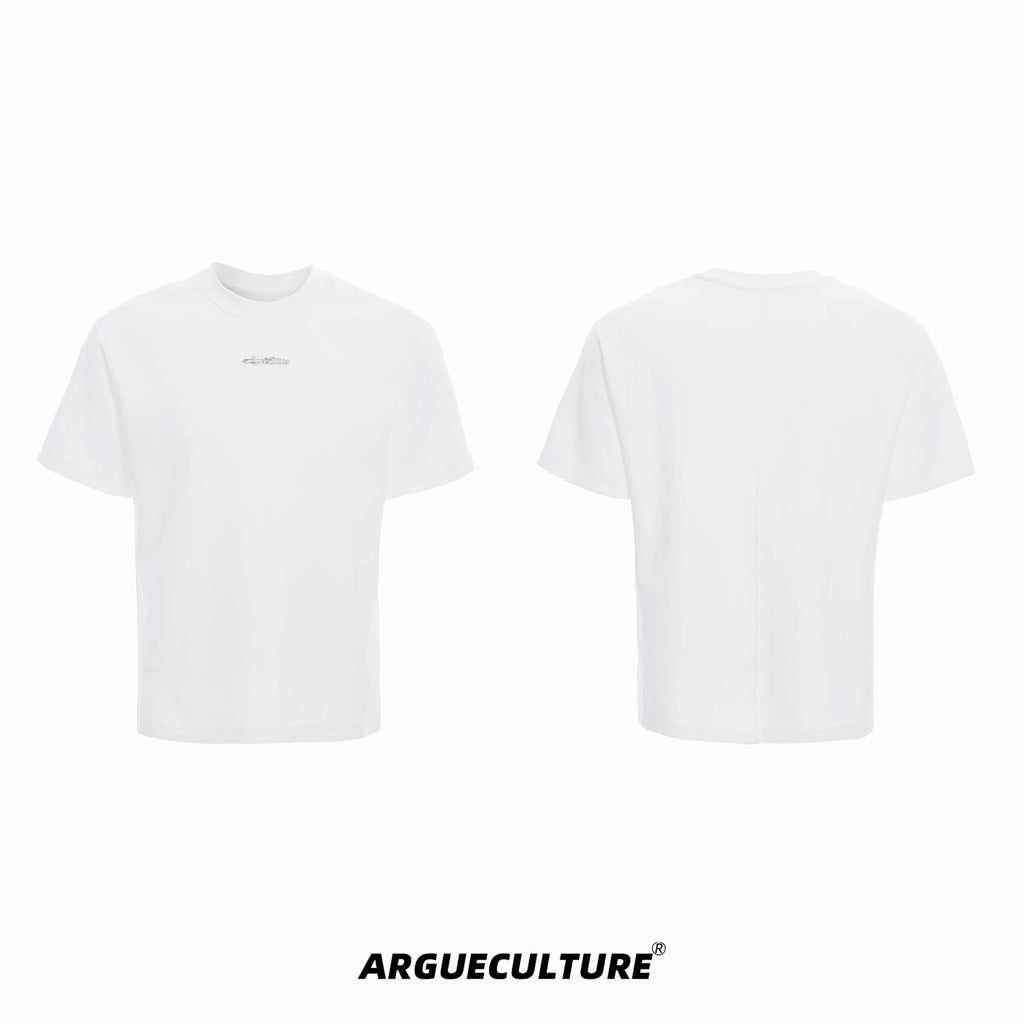 Structured Boxy T-Shirt - COPPING THREADS - Argue Culture
