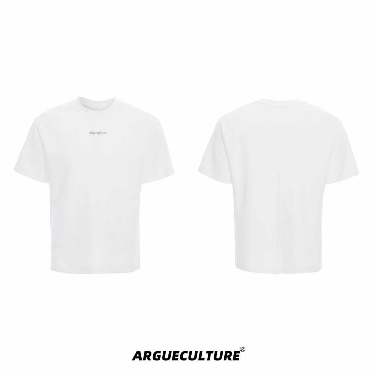 Structured Boxy T-Shirt - COPPING THREADS - Argue Culture