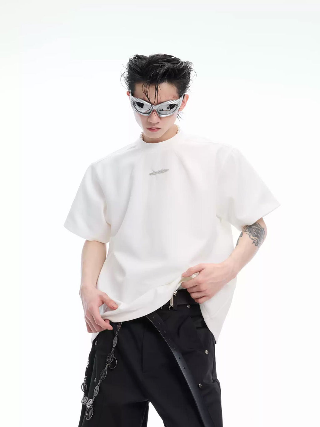Structured Boxy T-Shirt - COPPING THREADS - Argue Culture