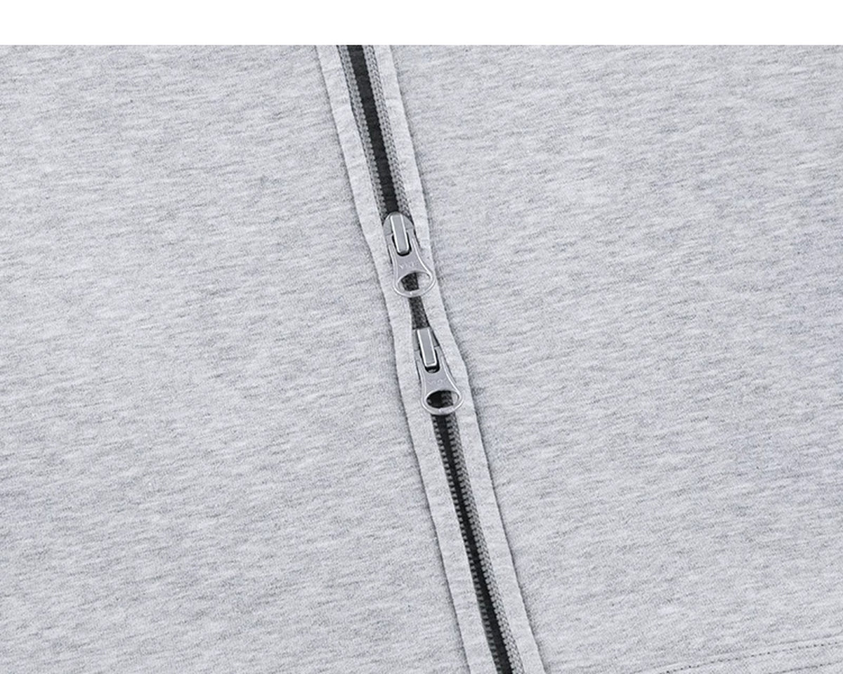 Structured Boxy Zip Hoodie - COPPING THREADS - IDLT