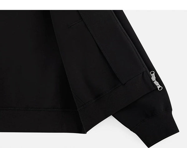 Structured Boxy Zip Hoodie - COPPING THREADS - IDLT