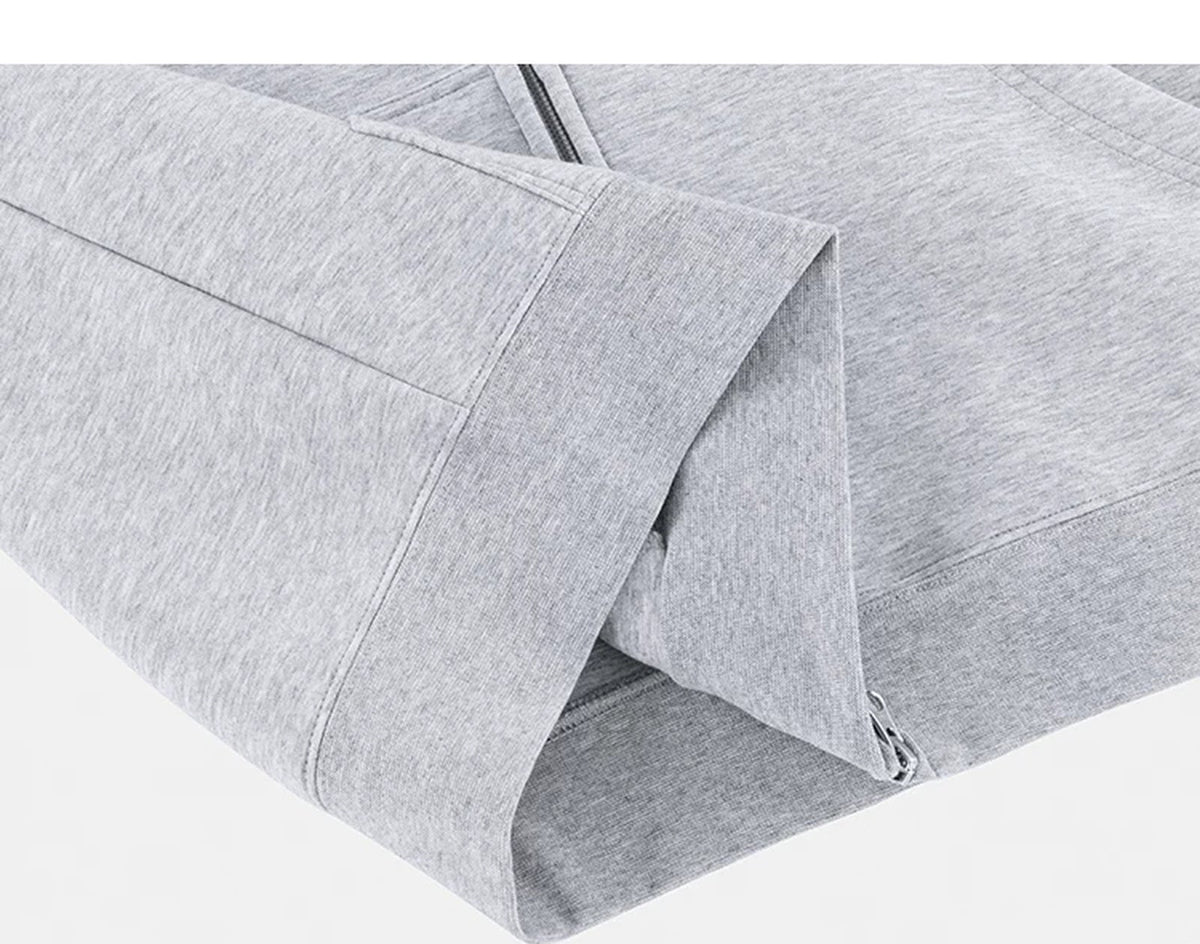 Structured Boxy Zip Hoodie - COPPING THREADS - IDLT
