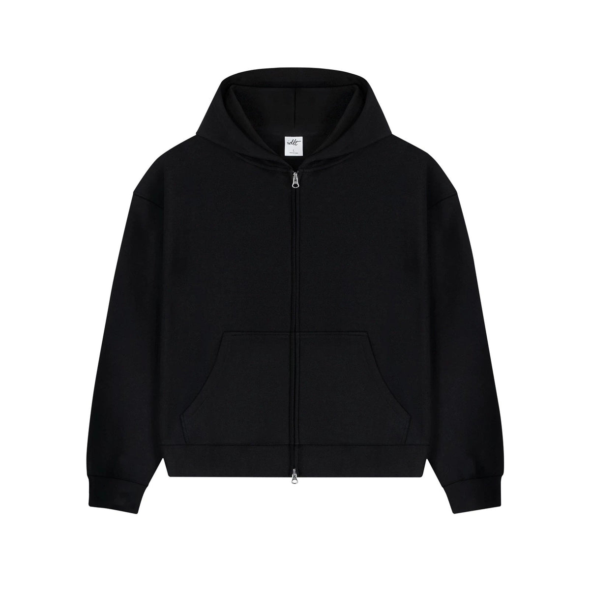 Structured Boxy Zip Hoodie - COPPING THREADS - IDLT 메인 이미지