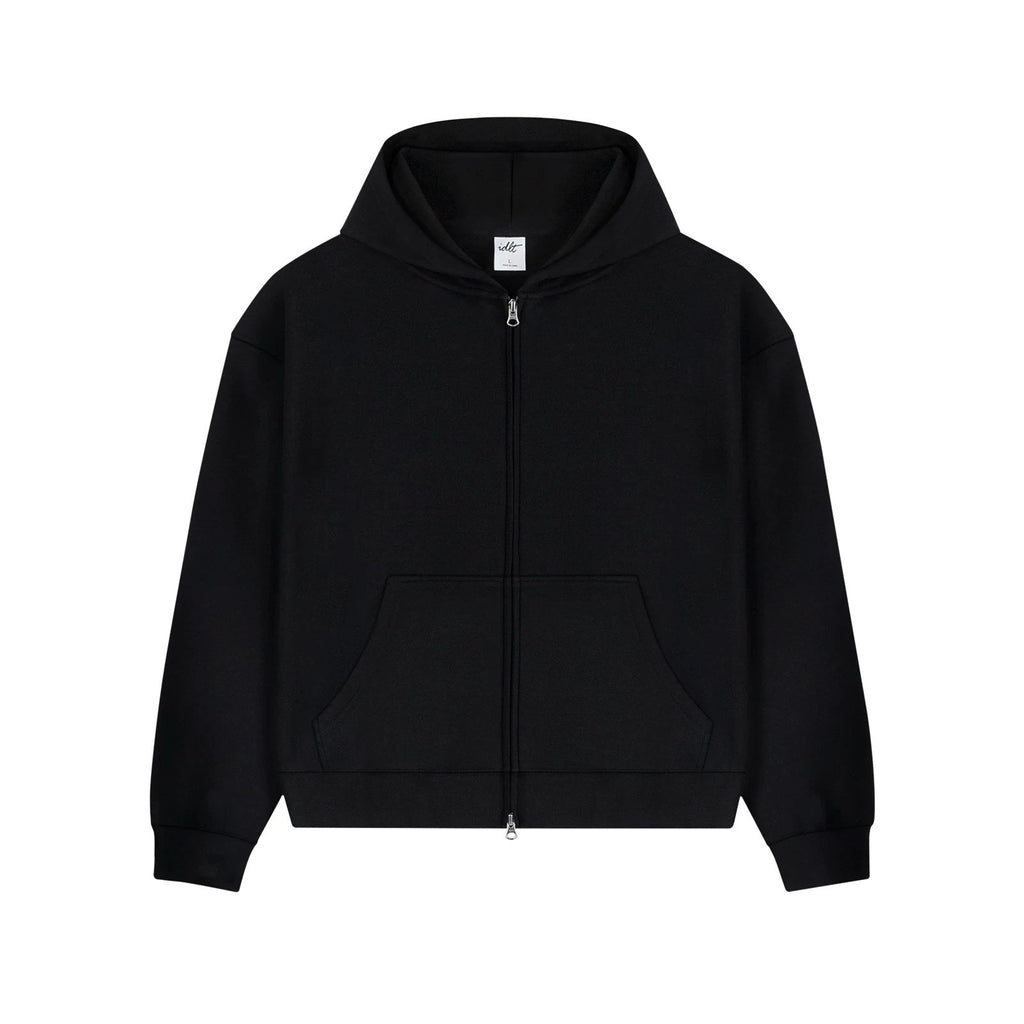 Structured Boxy Zip Hoodie - COPPING THREADS - IDLT