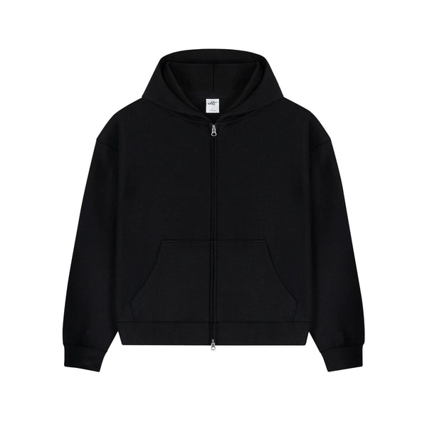 Structured Boxy Zip Hoodie - COPPING THREADS - IDLT