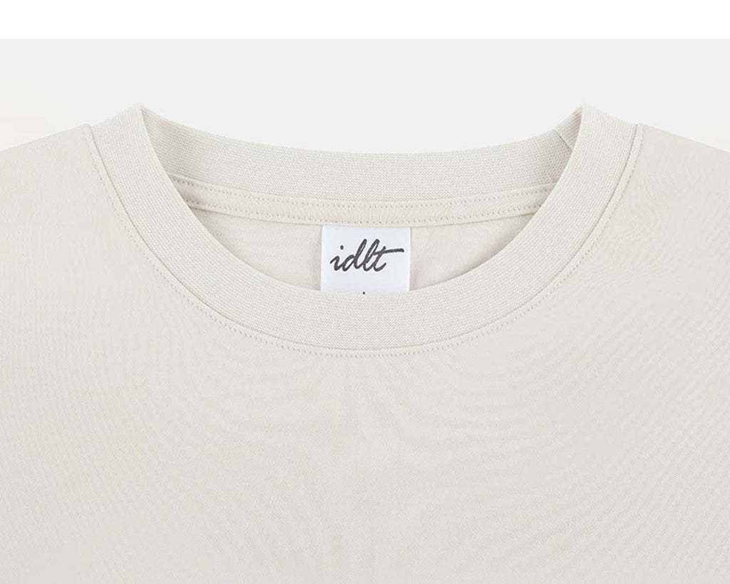 Structured Crewneck Tee - COPPING THREADS - IDLT