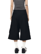 Structured Wide - Leg Cropped Utility Pants - COPPING THREADS - CT Select