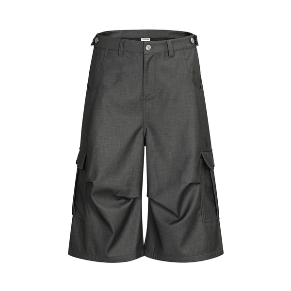 Structured Wide - Leg Cropped Utility Pants - COPPING THREADS - CT Select