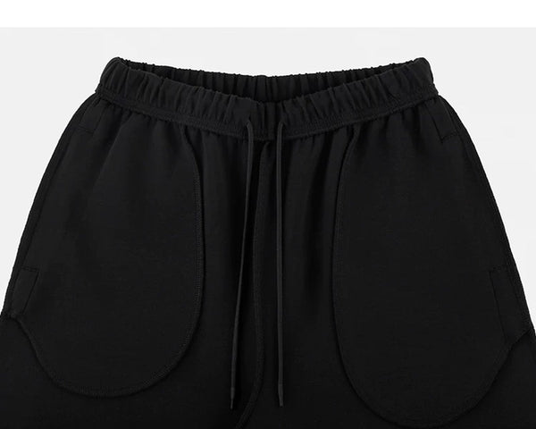 Structured Wide-Leg Sweatpants - COPPING THREADS - IDLT