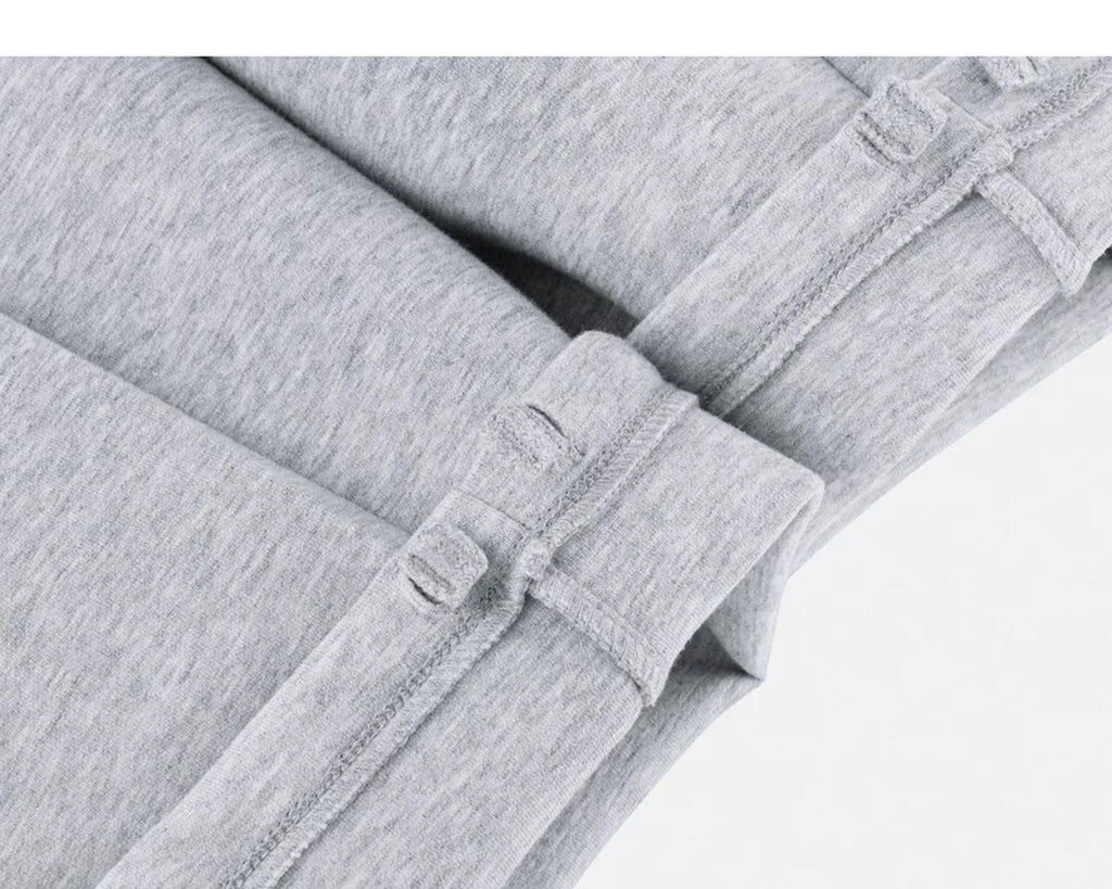 Structured Wide-Leg Sweatpants - COPPING THREADS - IDLT