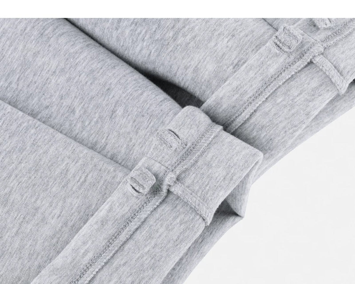 Structured Wide-Leg Sweatpants - COPPING THREADS - IDLT