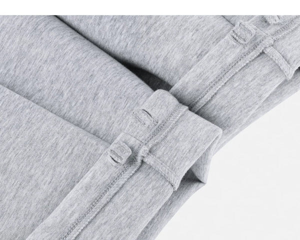 Structured Wide-Leg Sweatpants - COPPING THREADS - IDLT