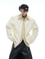 Studded Hybrid Shirt Jacket - COPPING THREADS - ArguE CulturE