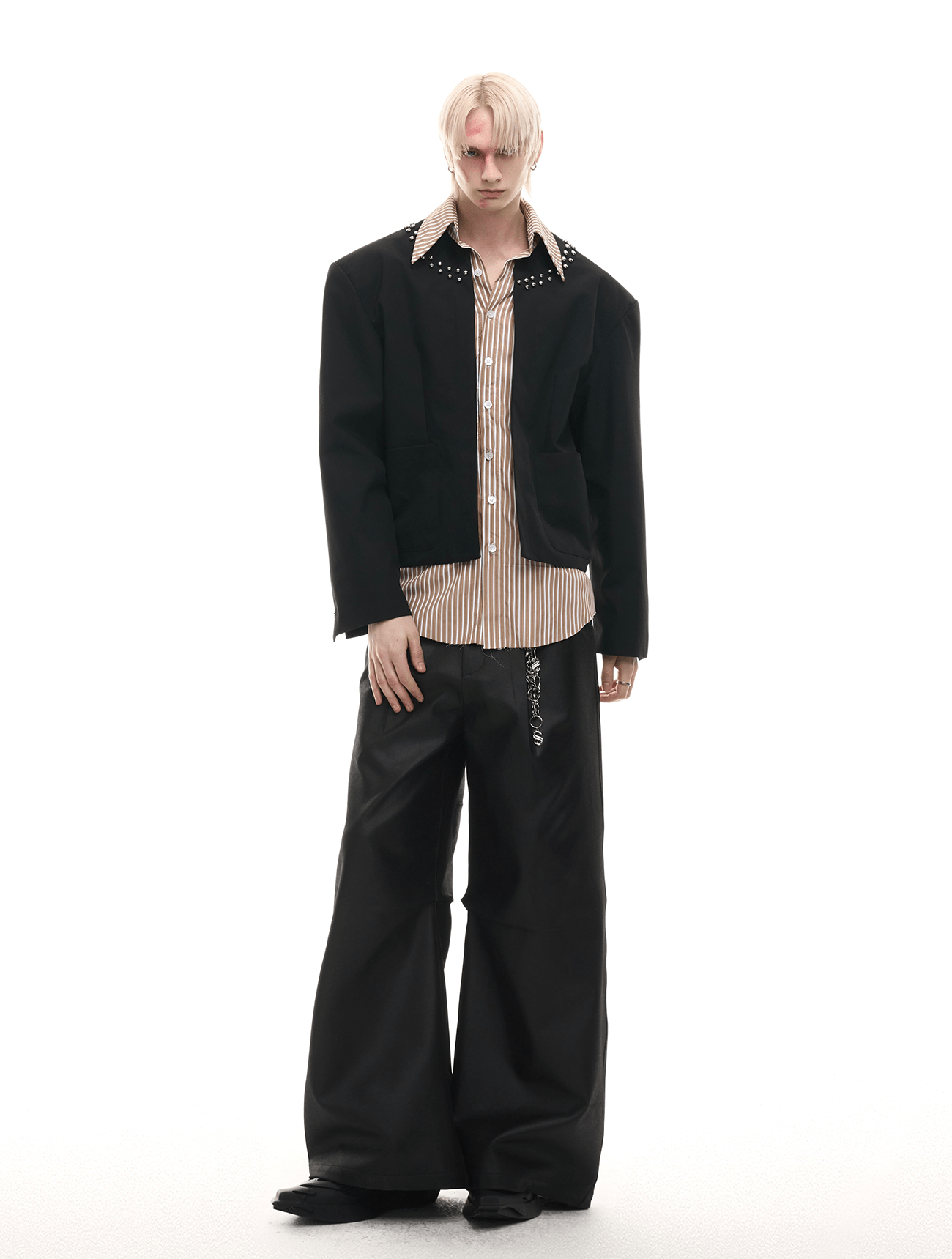 Studded Hybrid Shirt Jacket - COPPING THREADS - ArguE CulturE