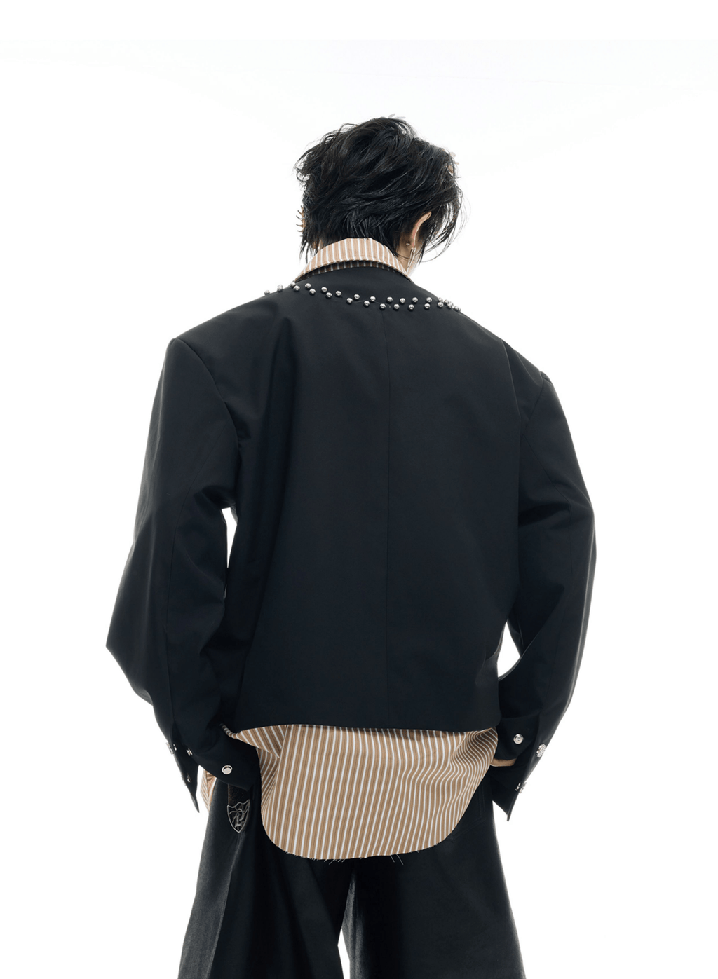 Studded Hybrid Shirt Jacket - COPPING THREADS - ArguE CulturE