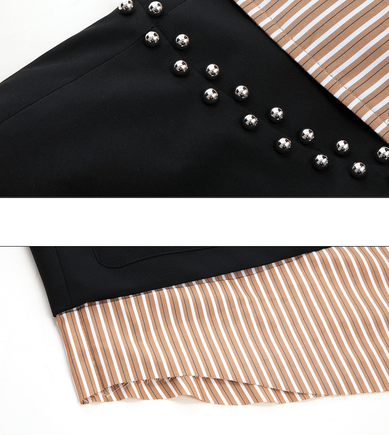 Studded Hybrid Shirt Jacket - COPPING THREADS - ArguE CulturE