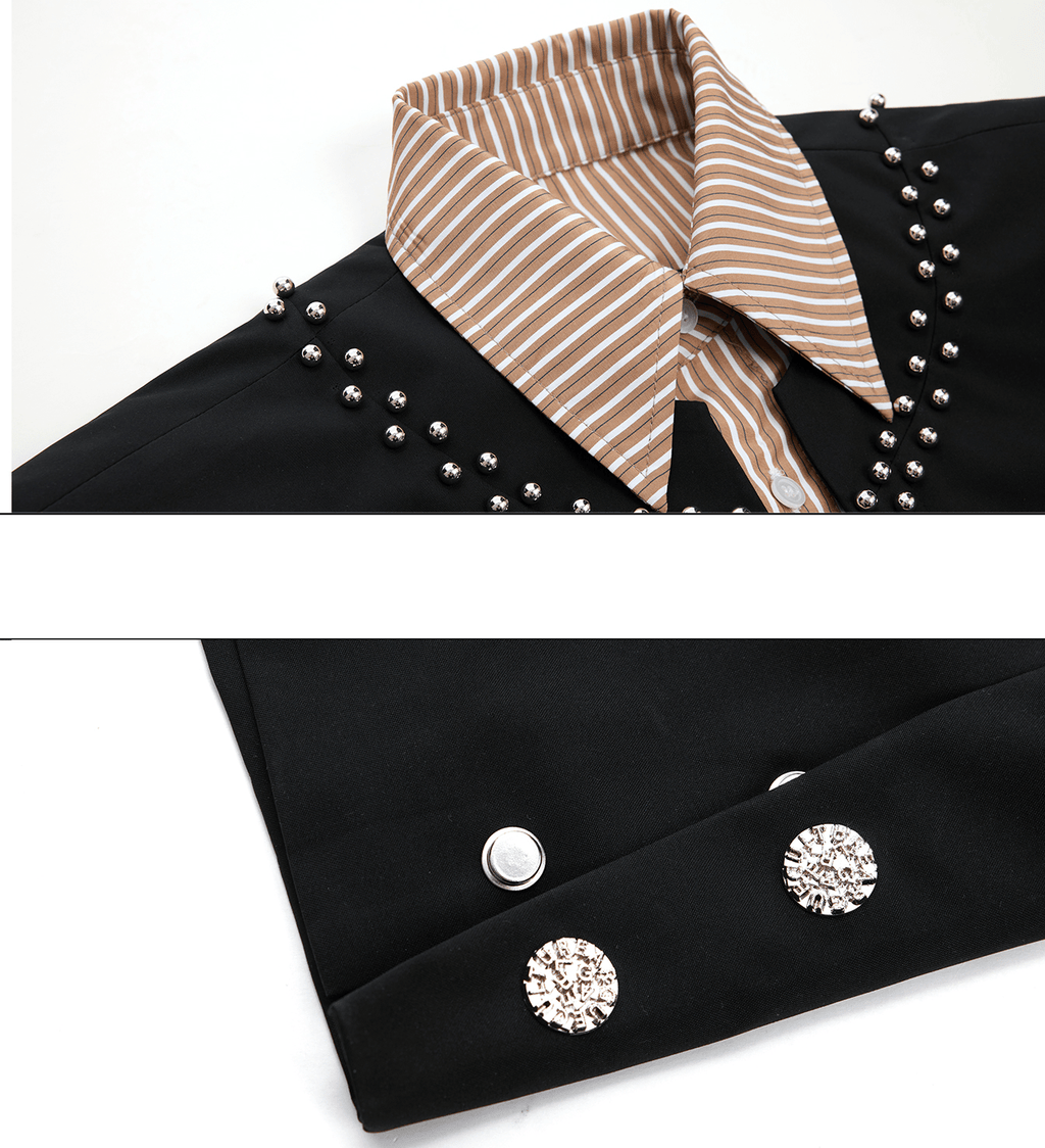 Studded Hybrid Shirt Jacket - COPPING THREADS - ArguE CulturE