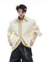 Studded Hybrid Shirt Jacket - COPPING THREADS - ArguE CulturE