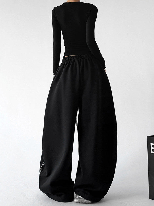 Studded Side-Seam Balloon Sweatpants - CT66211 - COPPING THREADS - CT ORIGINALS