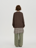 Studded Vintage Graphic Long Sleeve Tee - COPPING THREADS - CHICISLAND