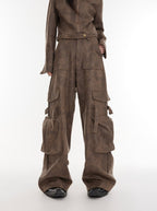 Suede Zipped Motorcycle Jacket - COPPING THREADS - CT Select