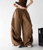 Summer Print Parachute Wide-Leg Pants - CT66137 - COPPING THREADS - CT Select