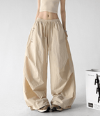 Summer Print Parachute Wide-Leg Pants - CT66137 - COPPING THREADS - CT Select