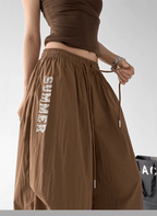 Summer Print Parachute Wide-Leg Pants - CT66137 - COPPING THREADS - CT Select
