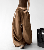 Summer Print Parachute Wide-Leg Pants - CT66137 - COPPING THREADS - CT Select