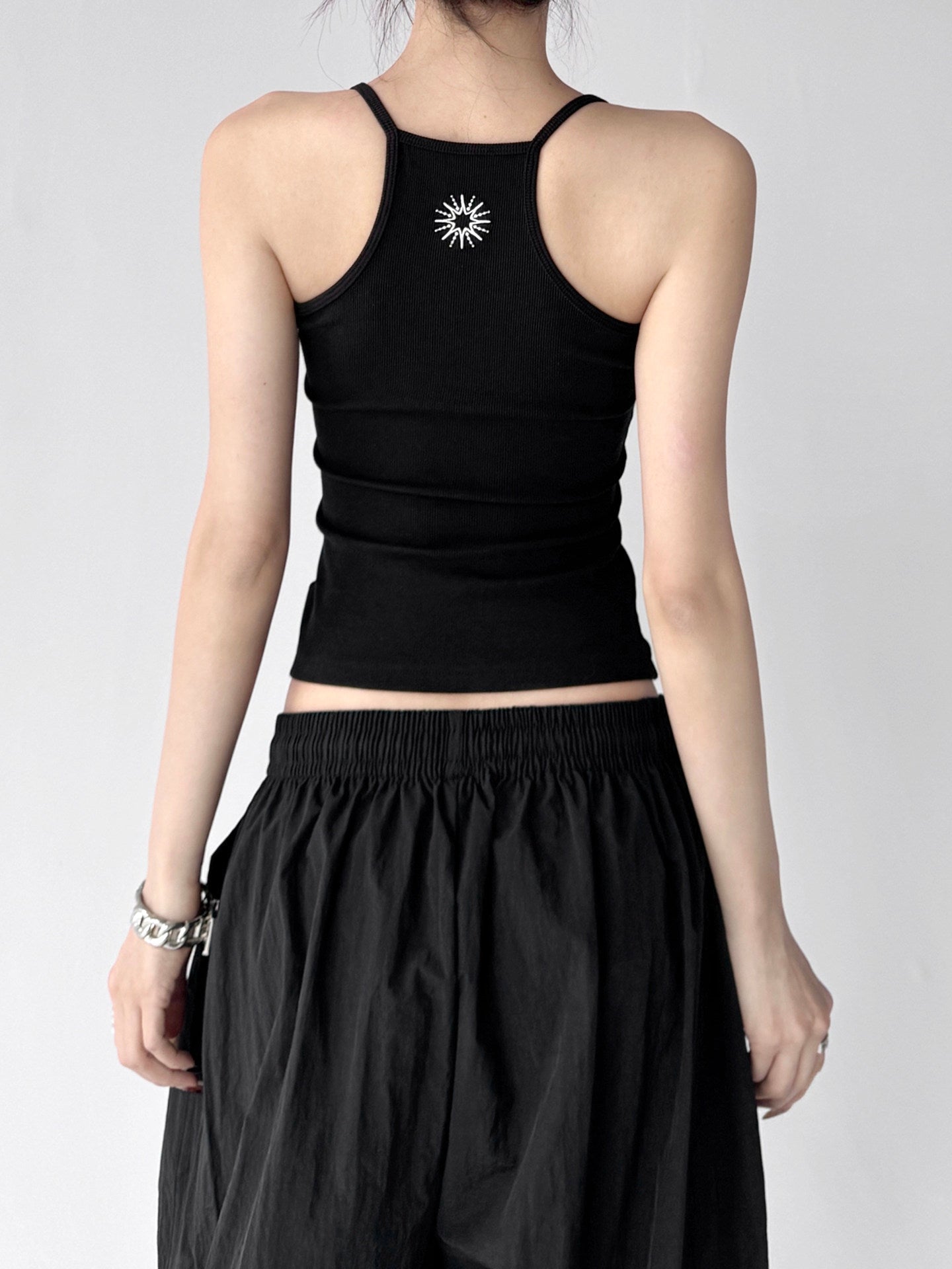 Sun-Print Fitted Racerback Tank - CT6638 서브 이미지