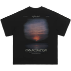 Sunset Print Handwritten Letter Tee - COPPING THREADS - Harsh and Cruel