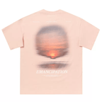 Sunset Print Handwritten Letter Tee - COPPING THREADS - Harsh and Cruel