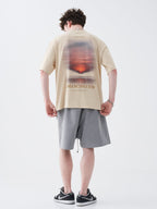 Sunset Print Handwritten Letter Tee - COPPING THREADS - Harsh and Cruel