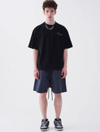 Sunset Print Handwritten Letter Tee - COPPING THREADS - Harsh and Cruel